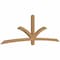 Ekena Millwork Davenport Timber Gable Bracket, Western Red Cedar, 108"W x 36"H x 3 1/2"D x 3 1/2"F, 8/12 Pitch GBW108X36X0404DAV00SWR - alternate 4